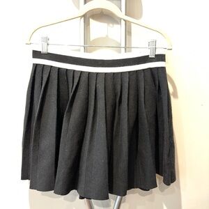 Aerie Black and White Mini Skirt
